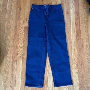 Everlane Way High Jean in Archroma Deep Lapis Size 28 Regular
